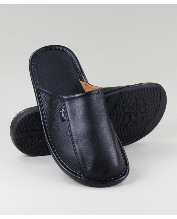 Black Men's Room Slippers