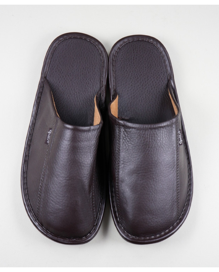 Chinelos de Quarto de Homem Castanhos