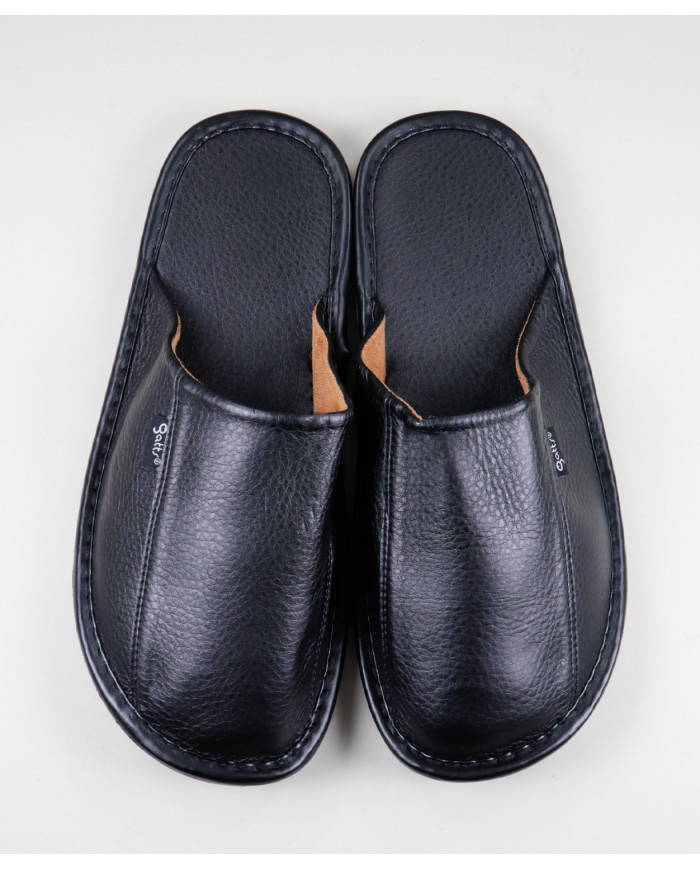 Black Men's Room Slippers