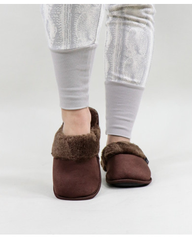 Damas de habitación zapatillas con