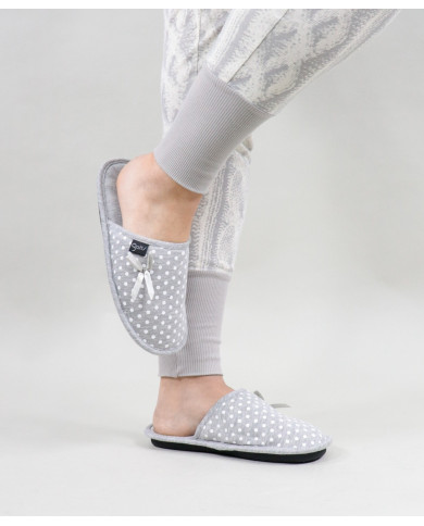 Zapatillas de habitación de mujeres con cookies