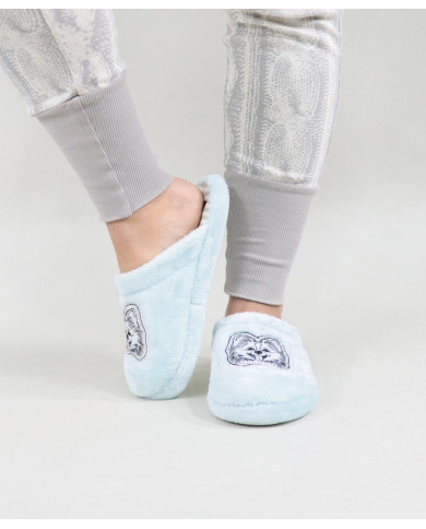 Ladies Gatts Room Slippers with Dogs