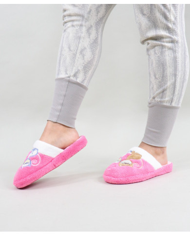 Ladies Room Slippers with Cats