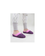 Ladies Room Slippers with Hearts