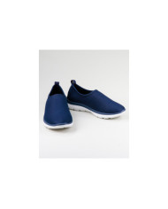 Sapatos Azuis de Senhora Ginova Práticos