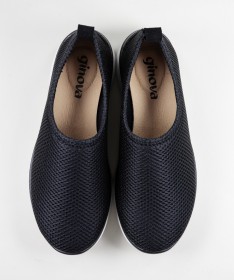 Sapatos Pretos de Senhora Ginova Práticos