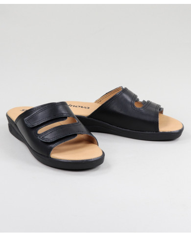 Zuecos Ginova Comfort para Mujer con Velcro para Ancho Ajustable