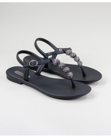 Sandals Grendha Black with Bright