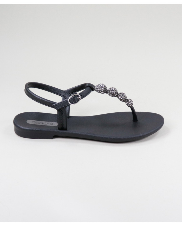 Sandals Grendha Black with Bright
