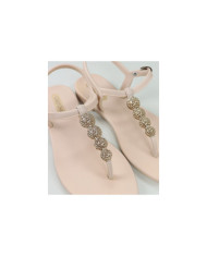 Grendha Pink Sandals with Bright