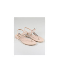 Grendha Pink Sandals with Bright