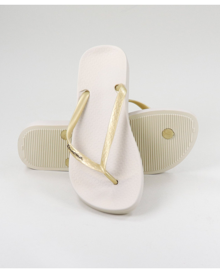 Chinelos Ipanema Bege de Senhora