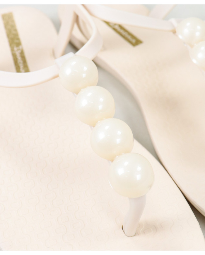 Sandalias Ipanema Beige con bolas