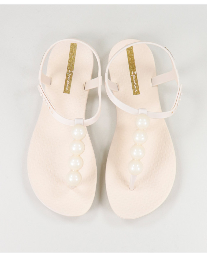 Sandalias Ipanema Beige con bolas