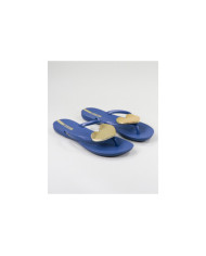 Blue Ipanema Slippers with Heart
