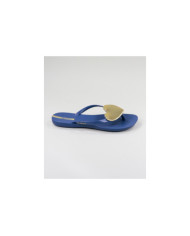 Blue Ipanema Slippers with Heart