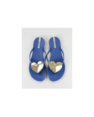 Zapatillas Ipanema azul con corazón