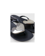 Zapatillas de Ipanema Negro con Corazón