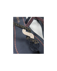 Sandálias Grendha Pretas com Tira Decorada