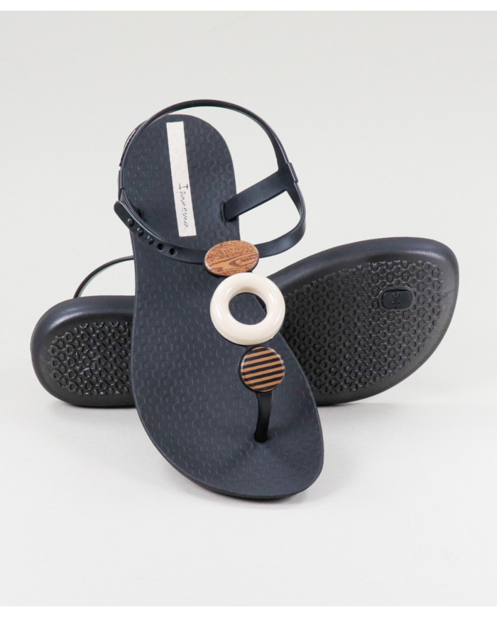 Sandals Ipanema Black with Applications