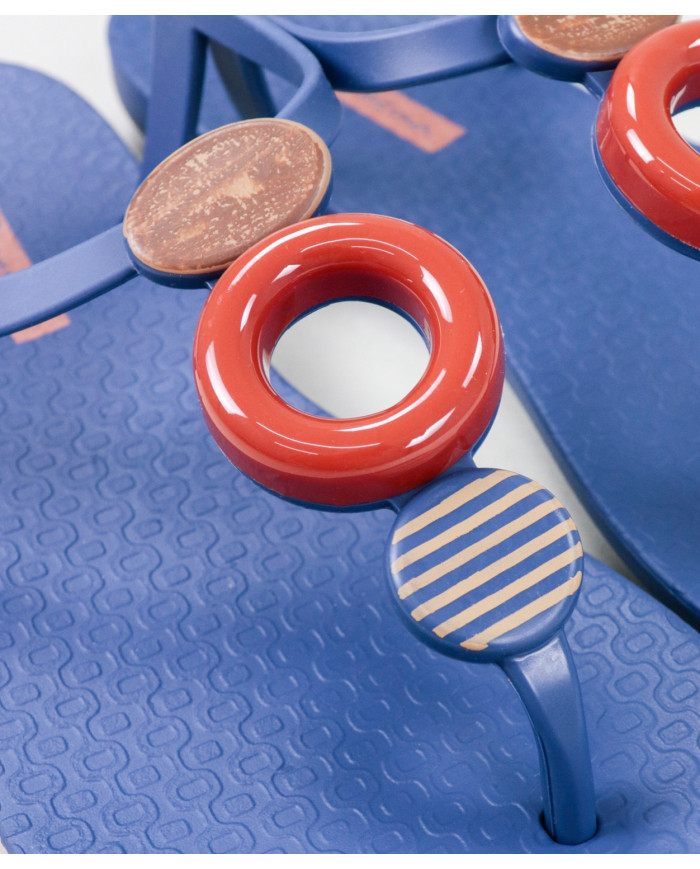 Sandalias Ipanema Azuis con Aplicaciones