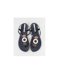 Sandalias Ipanema Negro con Aplicaciones