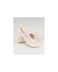 Sandalias Ipanema Beige con aplicación