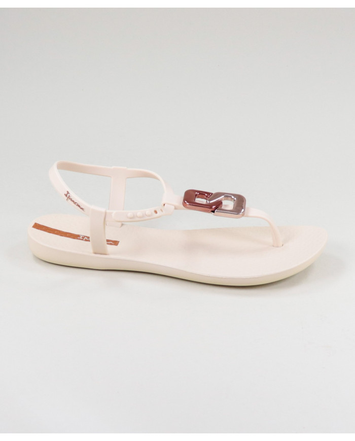 Sandalias Ipanema Beige con aplicación