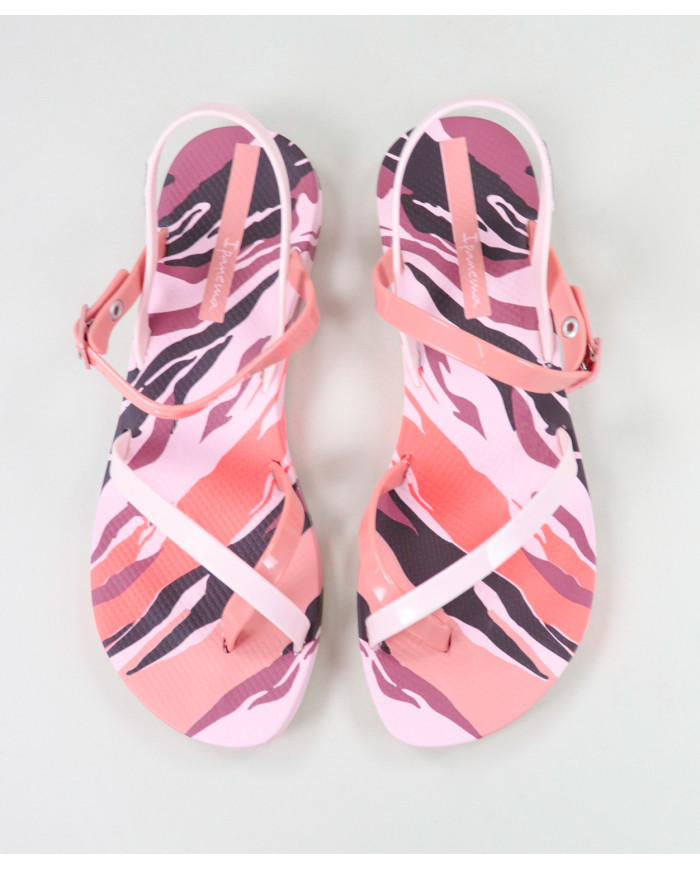 Ipanema sandals with Rose Pattern