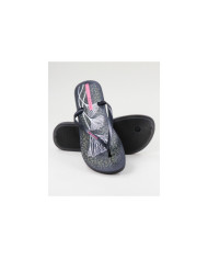 Black Ipanema Slippers with Anatomical Insole