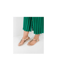 Grendha Pink Sandals with Bright