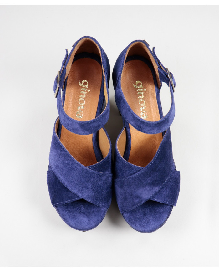 Sandalias de Madame Ginova con Cross Strips