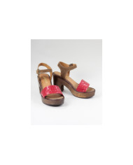 Sandalias de Senhora Ginova con cinta grabada