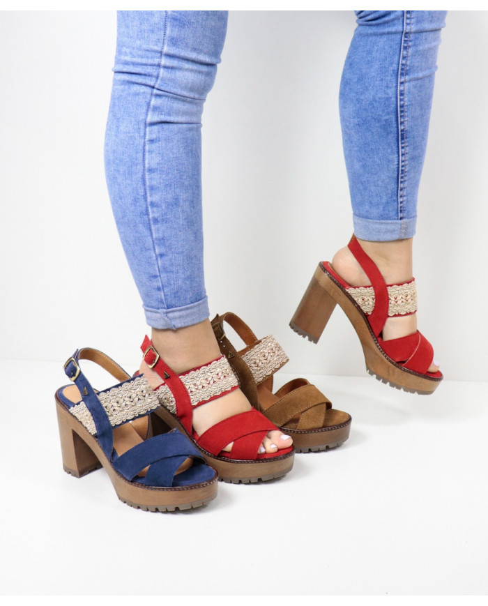 Sandalias de Senhora Ginova con Lace