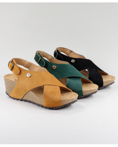 Ginova de Cunha sandals with Anatomical Insole