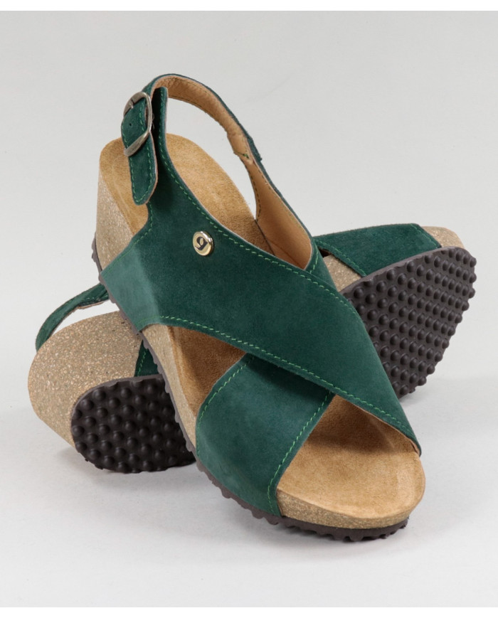 Ginova de Cunha sandals with Anatomical Insole