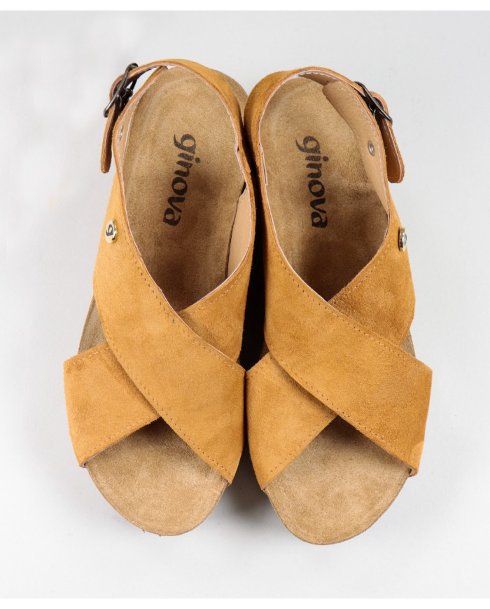 Ginova de Cunha sandals with Anatomical Insole