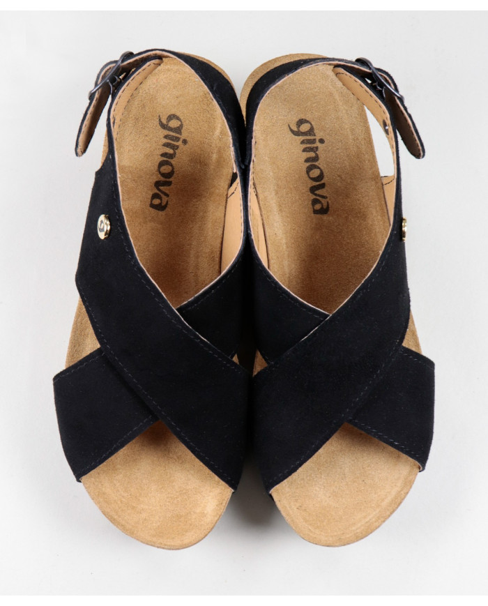 Ginova de Cunha sandals with Anatomical Insole