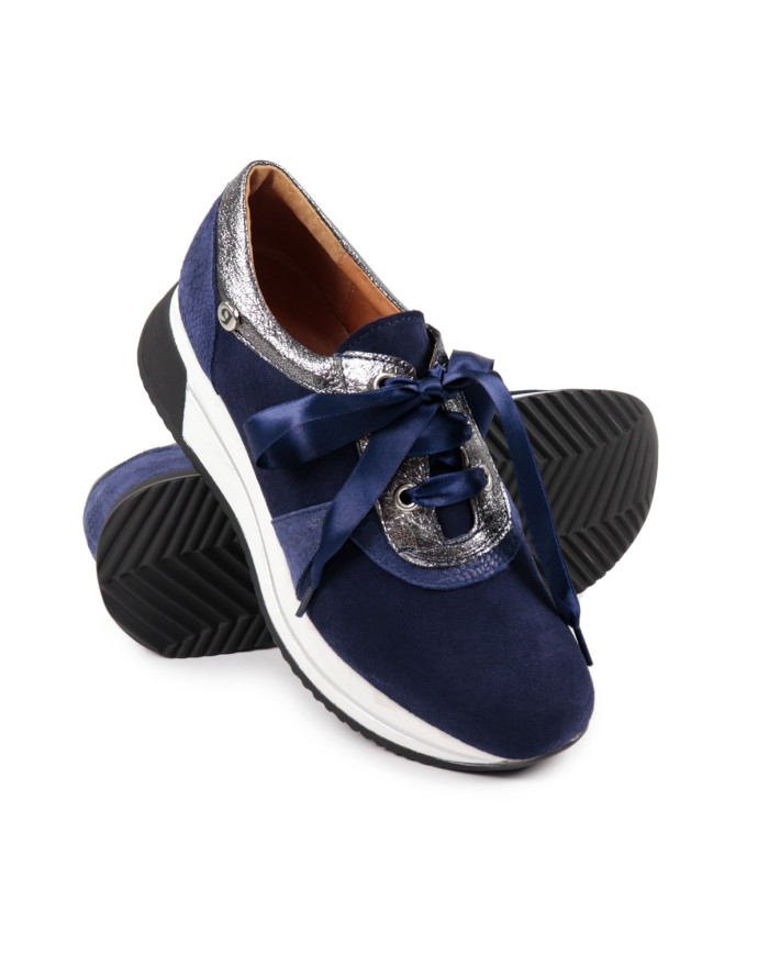 Blue Trainers of Mrs. Ginova Comfortable