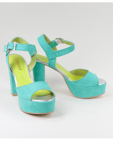 Sandalias de mujeres Ginova Compensado