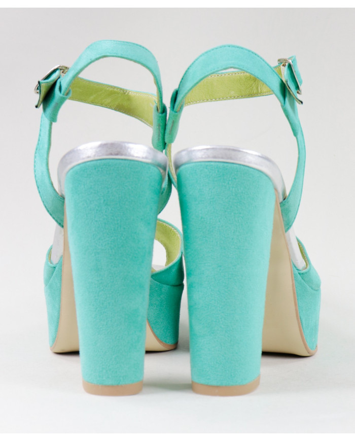 Sandalias de mujeres Ginova Compensado