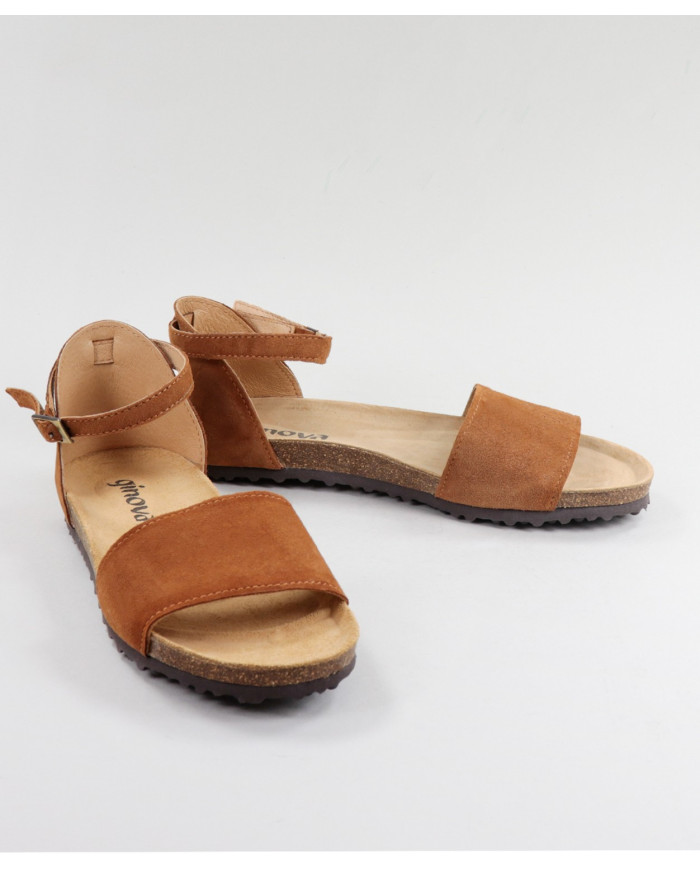 Sandalias Rasas de Senhora Ginova con plantilla anatómica