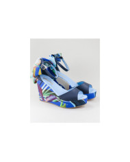Blue Sandals by Lady Ginova Floridas