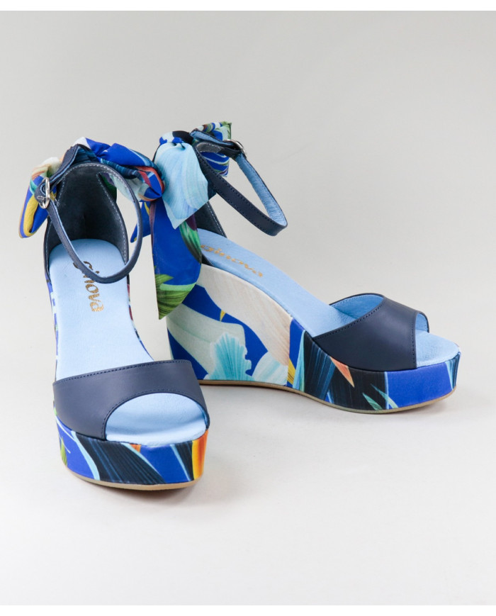 Sandalias de Madame Ginova Floridas