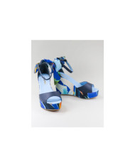 Blue Sandals by Lady Ginova Floridas