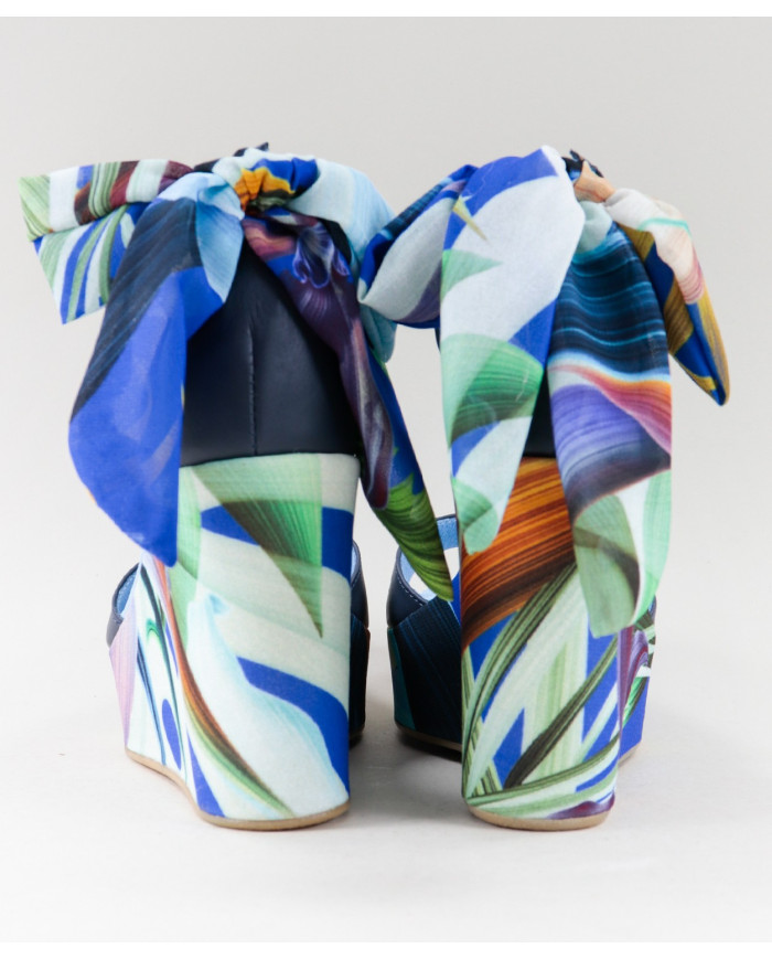 Sandalias de Madame Ginova Floridas