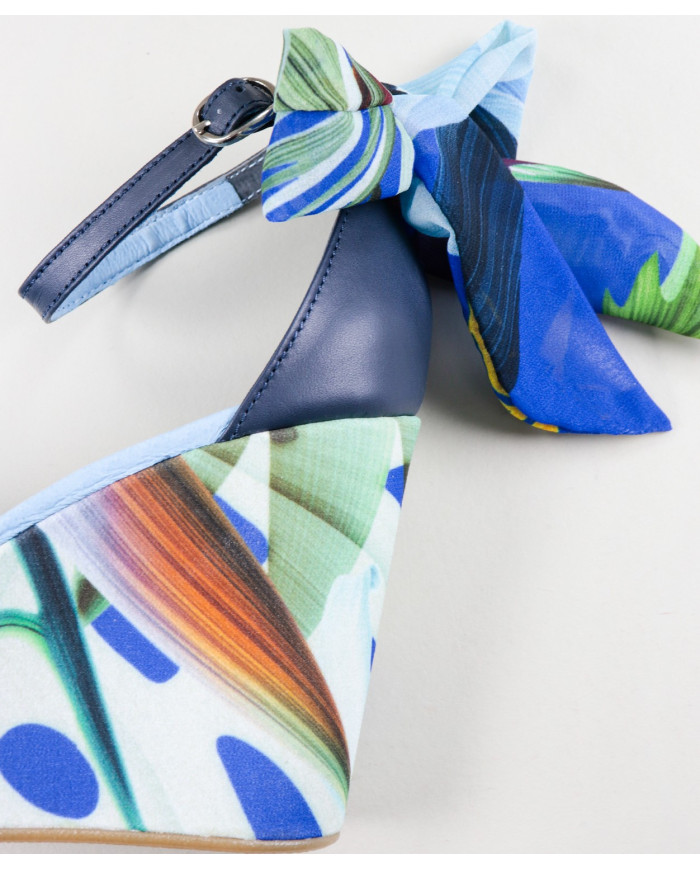 Sandalias de Madame Ginova Floridas