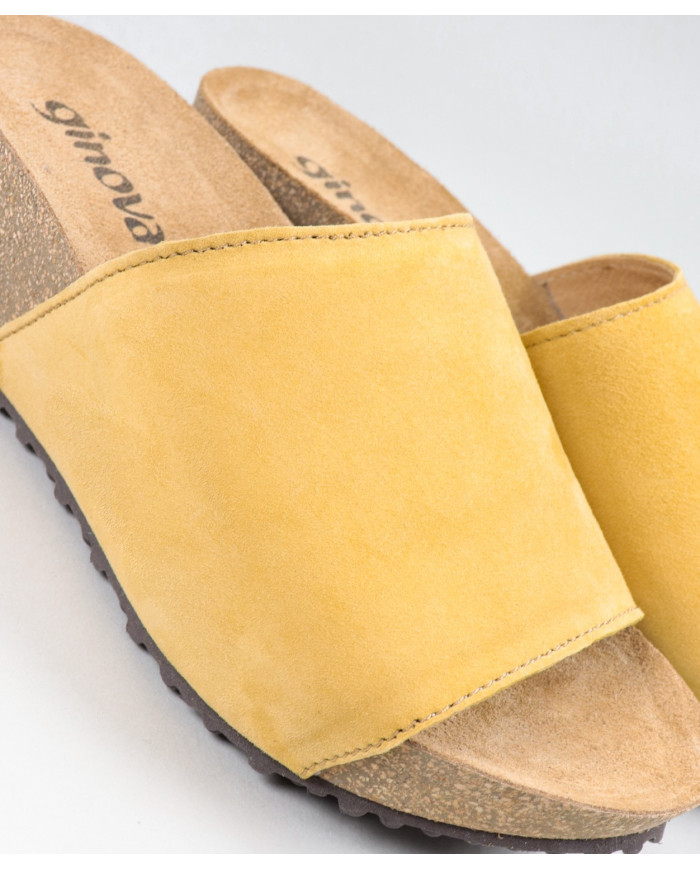 Chinelos de Senhora Ginova com Palmilha Anatómica em Cunha