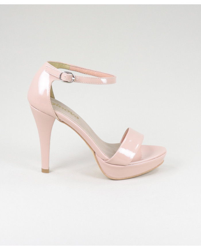 Stylish Nude Sandals of Lady Ginova