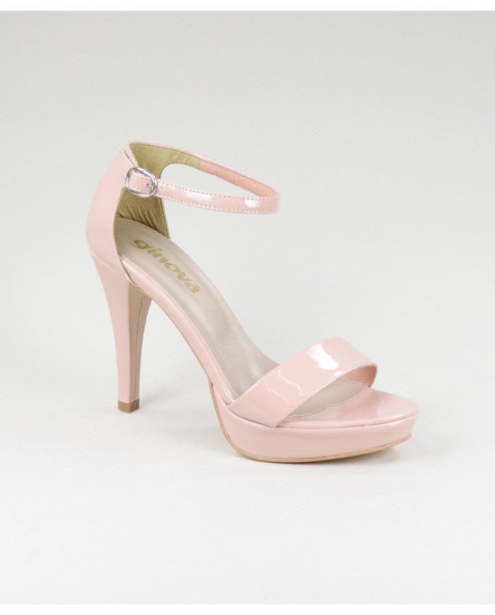 Stylish Nude Sandals of Lady Ginova